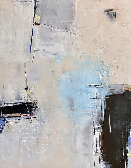 Desert Tides, 2022, oil & wax, 14 x 11 in. / 35.56 x 27.94 cm.