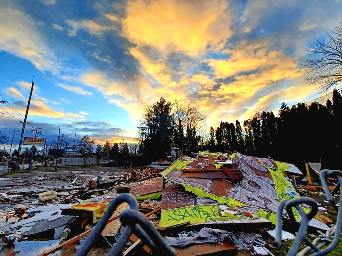 End of an Era-Dawn of a New Day, 2022, photography, 24 x 18 in. / 60.96 x 45.72 cm.