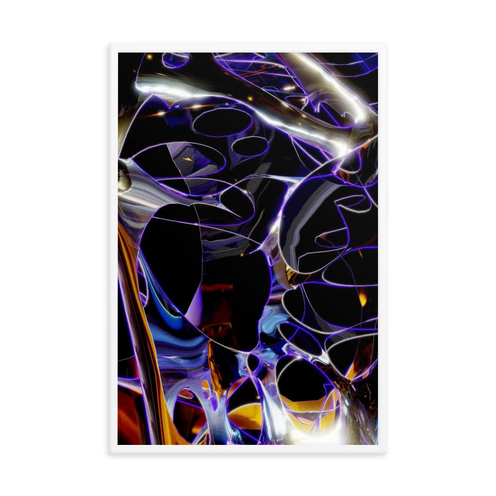 Untitled, 2023, digital render on framed paper print