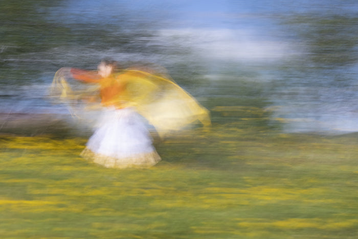 Flower Dance, 2023, digital photograph printed on hahnemuhle bamboo paper, 11.4 x 16.5 in. / 29 x 42 cm.