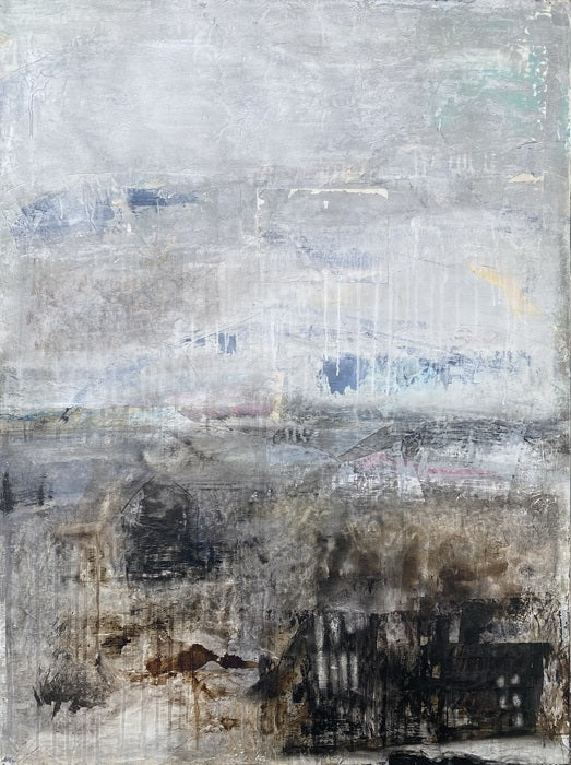 Gazos Creek #3, 2024, painting, 40 x 30 in. / 101.6 x 76.2 cm.