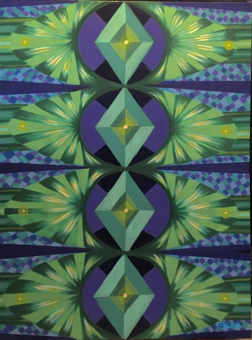 Green Light Go, 2023, oil on canvas, 30 x 40 in. / 76.2 x 101.6 cm.