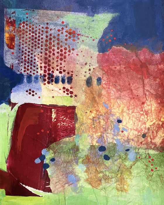 Hope, 2022, mixed media, 10.5 x 14 in. / 26.67 x 35.56 cm.