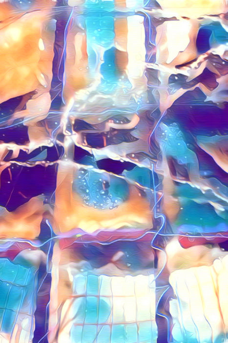 Illuminatus, 2021, photography & acrylic, 36 x 24 in. / 91.44 x 60.96 cm.