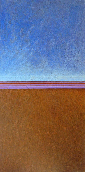 Landscapes 3, 2014, acrylic painting on canvas, 48 x 24 in. / 121.92 x 60.96 cm.