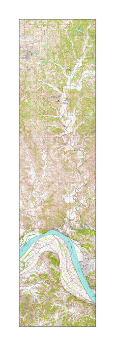Las Ramas, 2017, digital print on cotton rag, 51 x 17 in. / 129.54 x 43.18 cm.