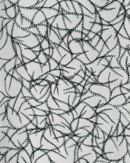 Entwined Leaves, 2020, watercolor on watercolor paper, 18 x 24 in. / 45.72 x 60.96 cm.