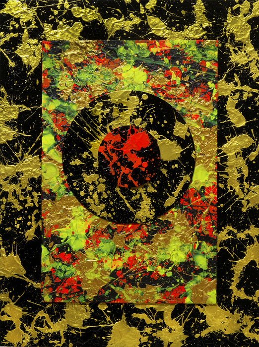 LUSH LIFE, 2015, acrylic on plexiglass, 24 x 18 in. / 60.96 x 45.72 cm.