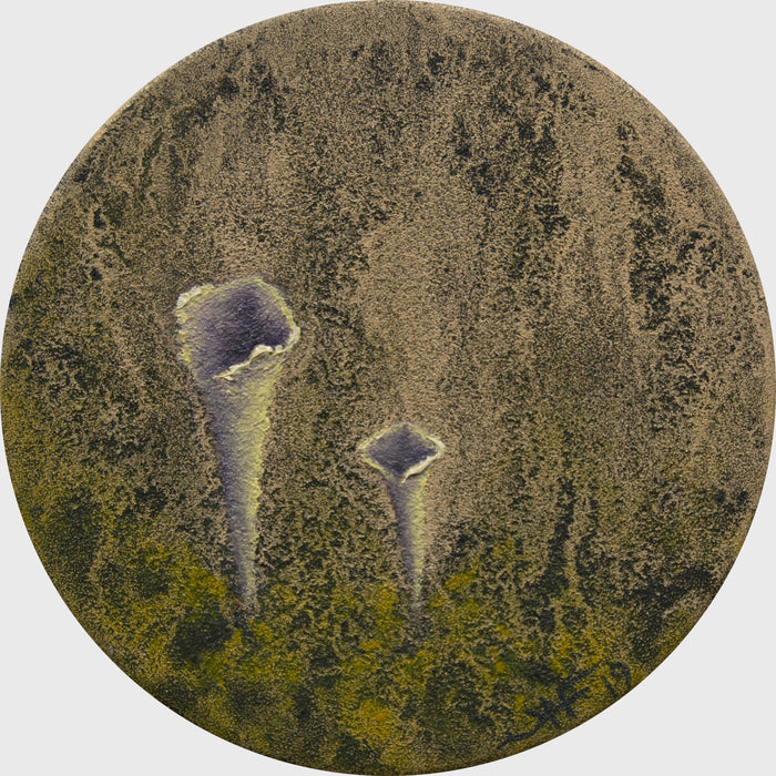 Moment 51, 2019, oil on panel, 2.5 x 2.5 in. / 6.35 x 6.35 cm.