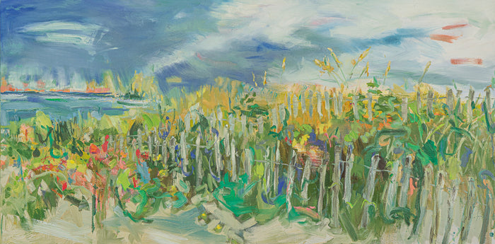 National Seashore, 2023, oil on canvas, 24 x 36 in. / 60.96 x 91.44 cm.