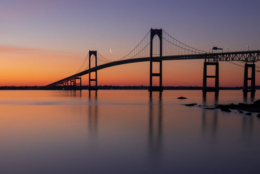 Newport Crescent, 2020, aluminum print, 24 x 36 in. / 60.96 x 91.44 cm.