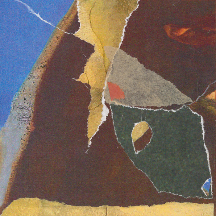 Not Benign, 2024, collage, 5 x 5 in. / 12.7 x 12.7 cm.