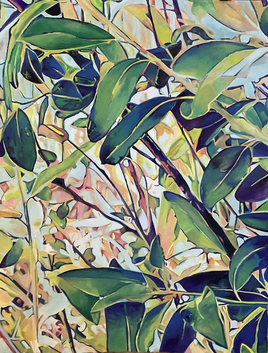 Olive Tree, 2023, gouache, 30 x 22 in. / 76.2 x 55.88 cm.