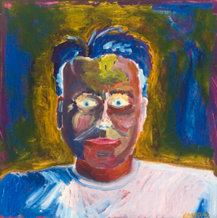 Self Portrait, 2023, oil, 12 x 9 in. / 30.48 x 22.86 cm.