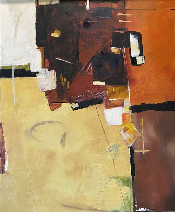 Sentinel, 2023, oil on canvas, 20 x 16 in. / 50.8 x 40.64 cm.