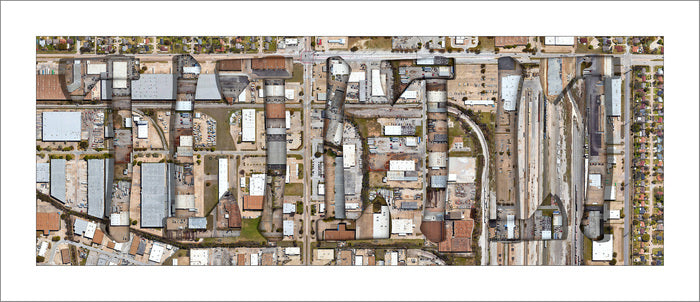 Split Asunder, 2023, digital print on cotton rag, 17 x 39.5 in. / 43.18 x 100.33 cm.