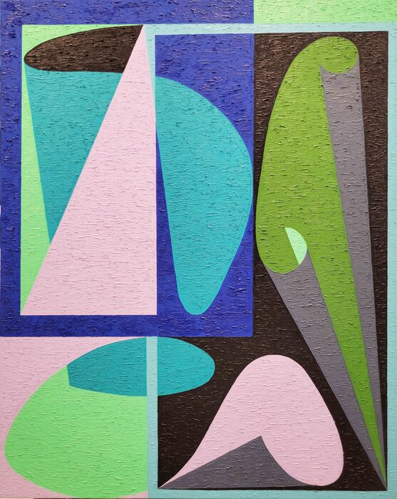 Submergence, 2021, oil on canvas, 36 x 24 in. / 91.44 x 60.96 cm.