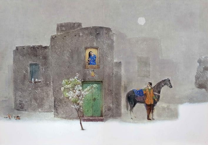 Untitled, 2023, oil on canvas, 140 x 200 cm. / 55.1181 x 78.7402 in.