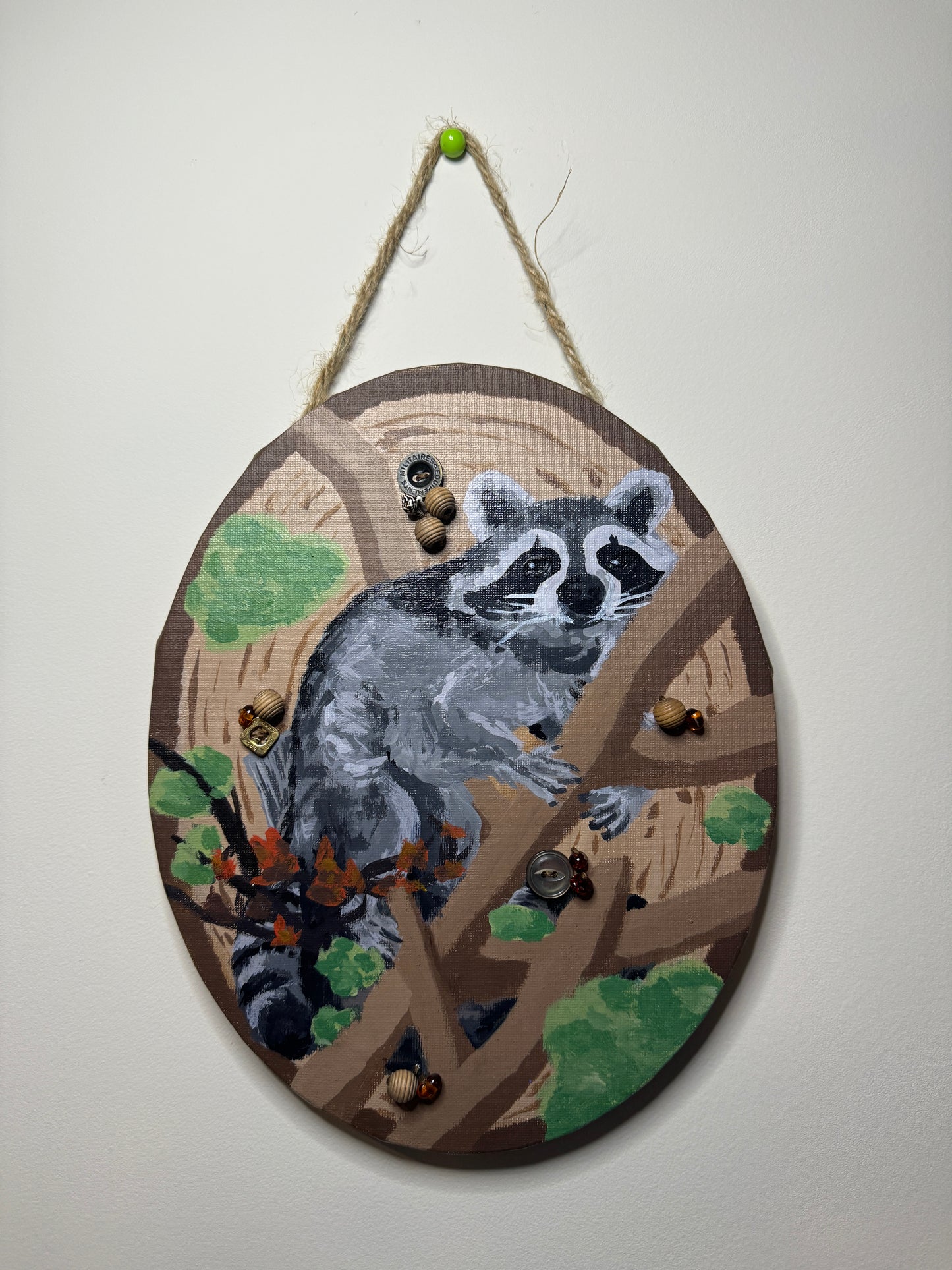 Temptation Trap, 2024, acrylic on canvas, 8 x 10 in. / 20.32 x 25.4 cm.