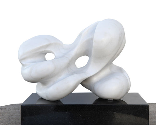 The Lover, 2018, mixed media, 8 x 14 x 12 in. / 20.32 x 35.56 x 30.48 cm.