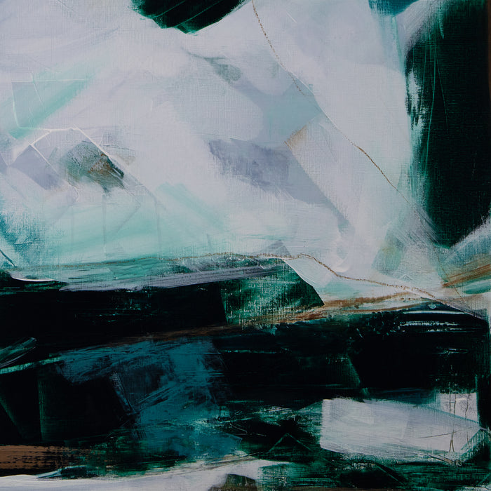 Updraft, 2024, acrylic, 10 x 10 in. / 25.4 x 25.4 cm.