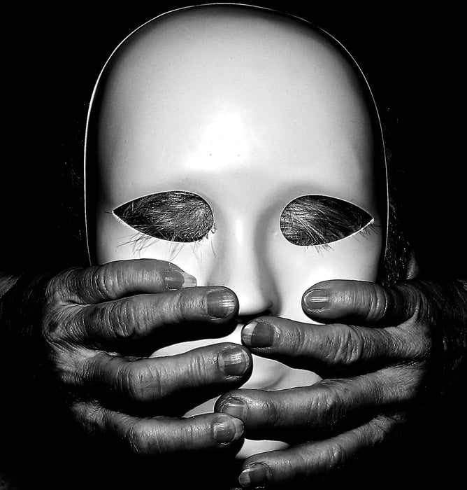 Hidden Fear, 2018, digital photography, 12 x 12 in. / 30.48 x 30.48 cm.