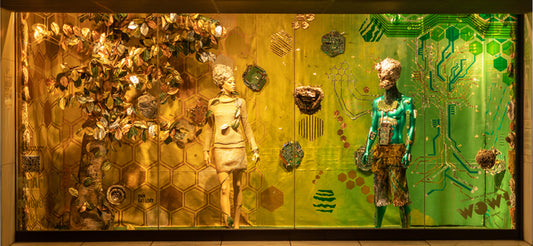 What's Inside Installation, 2021, mixed media on canvas, 11 x 22 x 7 ft. / 132 x 264 x 84 in.