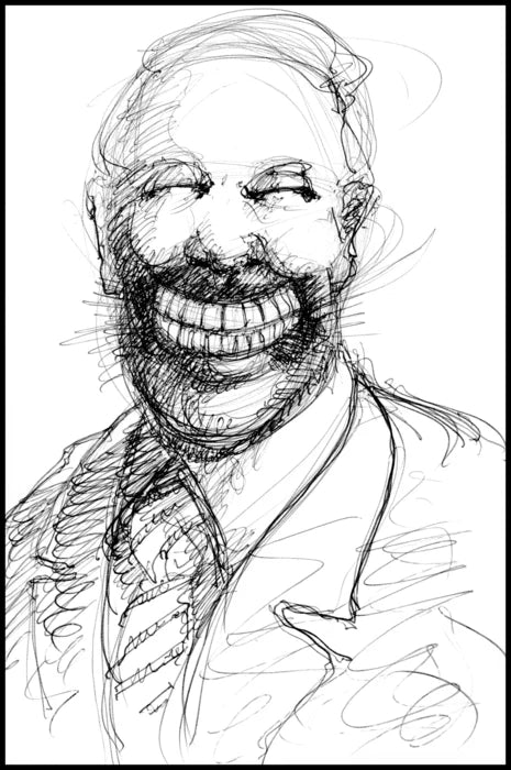 Whiter Than You, Bob Conge, 2023, giclee art print, 36 x 24 in. / 91.44 x 60.96 cm.