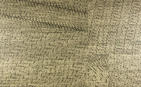 Fibbing on Half an Inch, Neal Cox, 2024, lithograph, 18 x 30 in. / 45.72 x 76.2 cm.