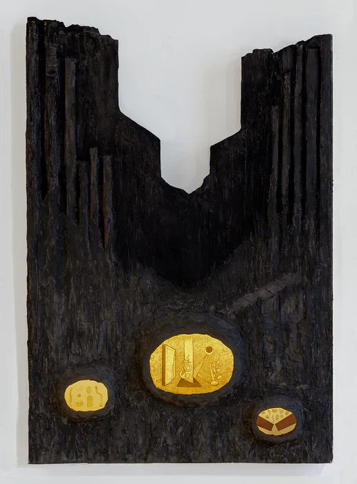 Untitled 4, Ian Gardiner, 2025, mixed media, 31 x 22 x 3 in. / 78.74 x 55.88 x 7.62 cm.