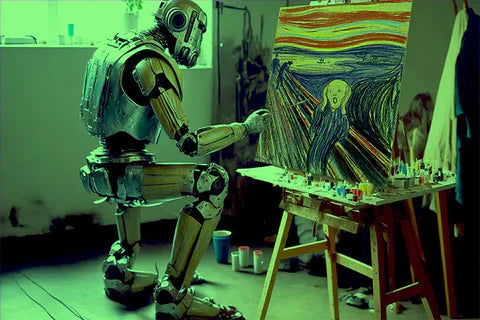 The Ethics of AI in Art: Is Creativity at Risk?