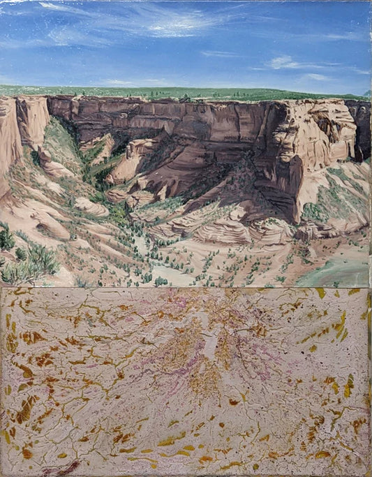 DeChelly Pink, Victoria Perry, 1989, oil on canvas, 26 x 20 in. / 66.04 x 50.8 cm.