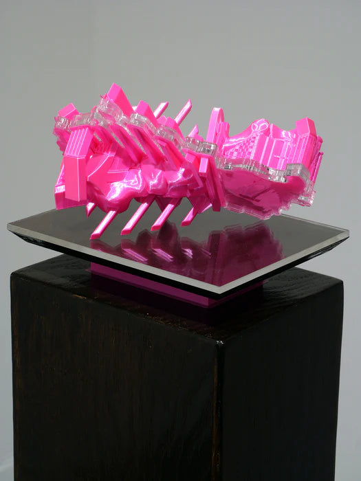 Foot, Daniel Cosentino, 2024, mixed media, 6 x 9 x 6 in. / 15.24 x 22.86 x 15.24 cm.