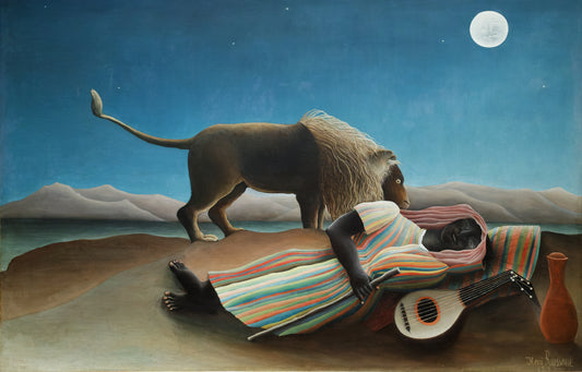 Henri Rousseau (1897) The Sleeping Gypsy