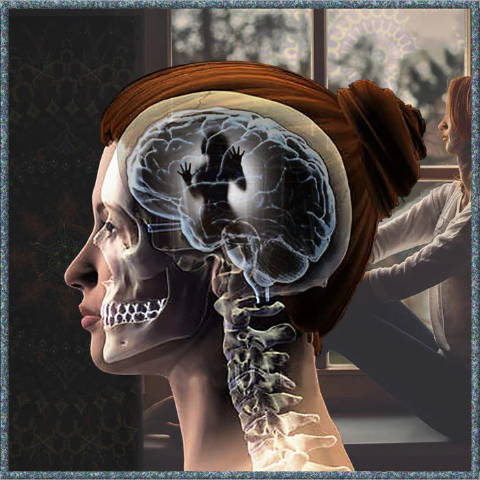 Locked In, Alec MacLeod, 2020, giclee, 10 x 10 in. / 25.4 x 25.4 cm.