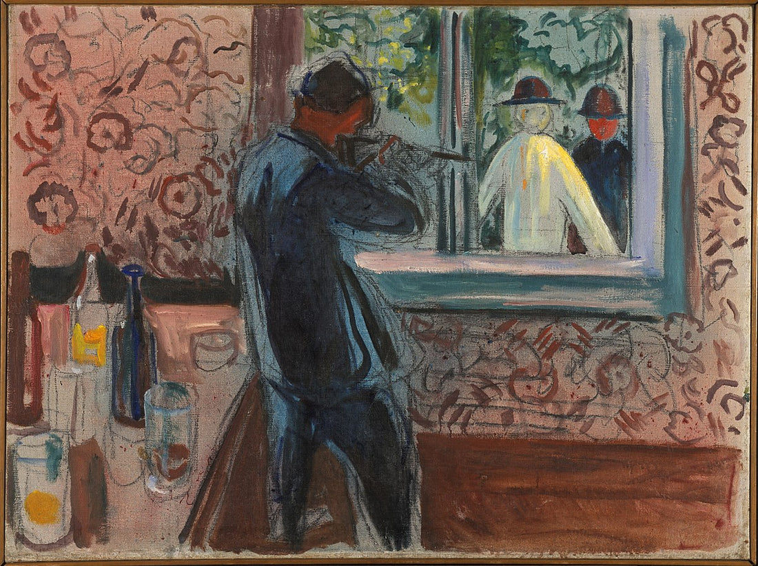 Edvard Munch (1932-1935) Uninvited Guests