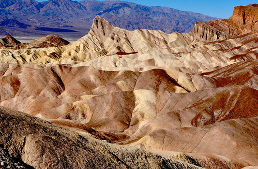 Peaks of Death Valley, Karen Safer, 2023, giclée printed on wrapped canvas, 24 x 15.77 in. / 60.96 x 40.05 cm.