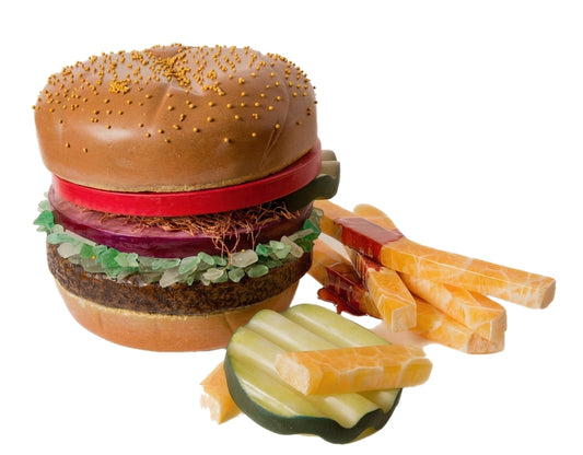 Summer Barbecue, Robin Antar, 2016, mixed media, 15 x 26 x 22 in. / 38.1 x 66.04 x 55.88 cm.