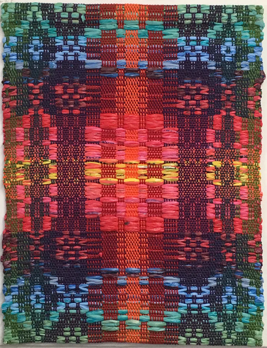 Elements, Julie Kornblum, 2017, weaving, 30 x 23 in. / 76.2 x 58.42 cm.
