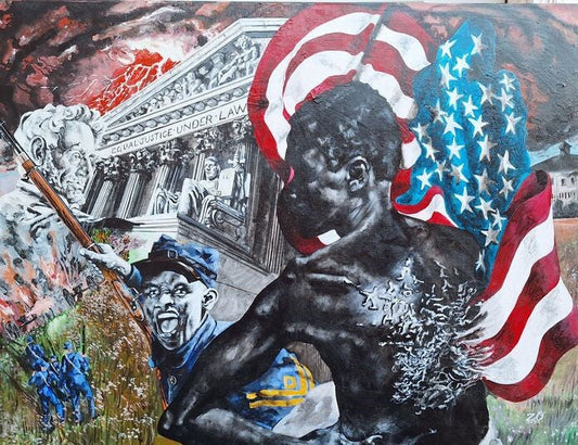 The Powerful Historical Art Narratives of Alonzo Crawford