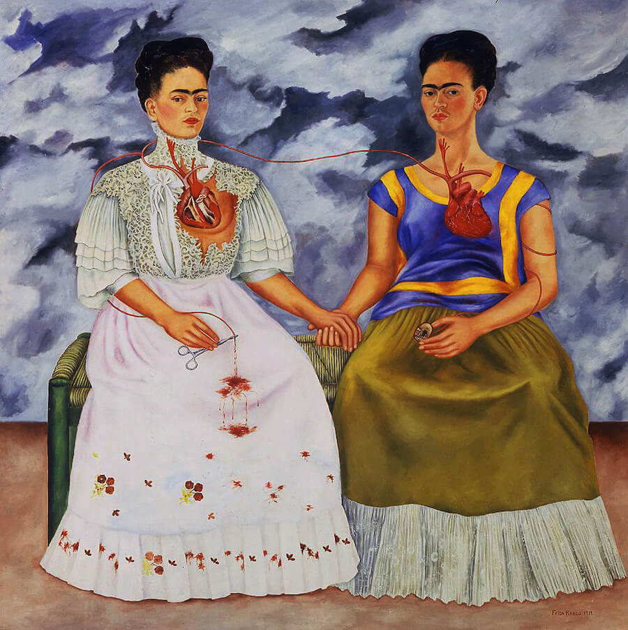 The Two Fridas (1939) Frida Kahlo
