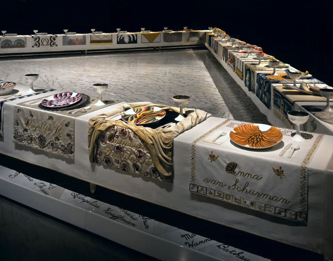 The Dinner Party (1974-1979) by Judy Chicago