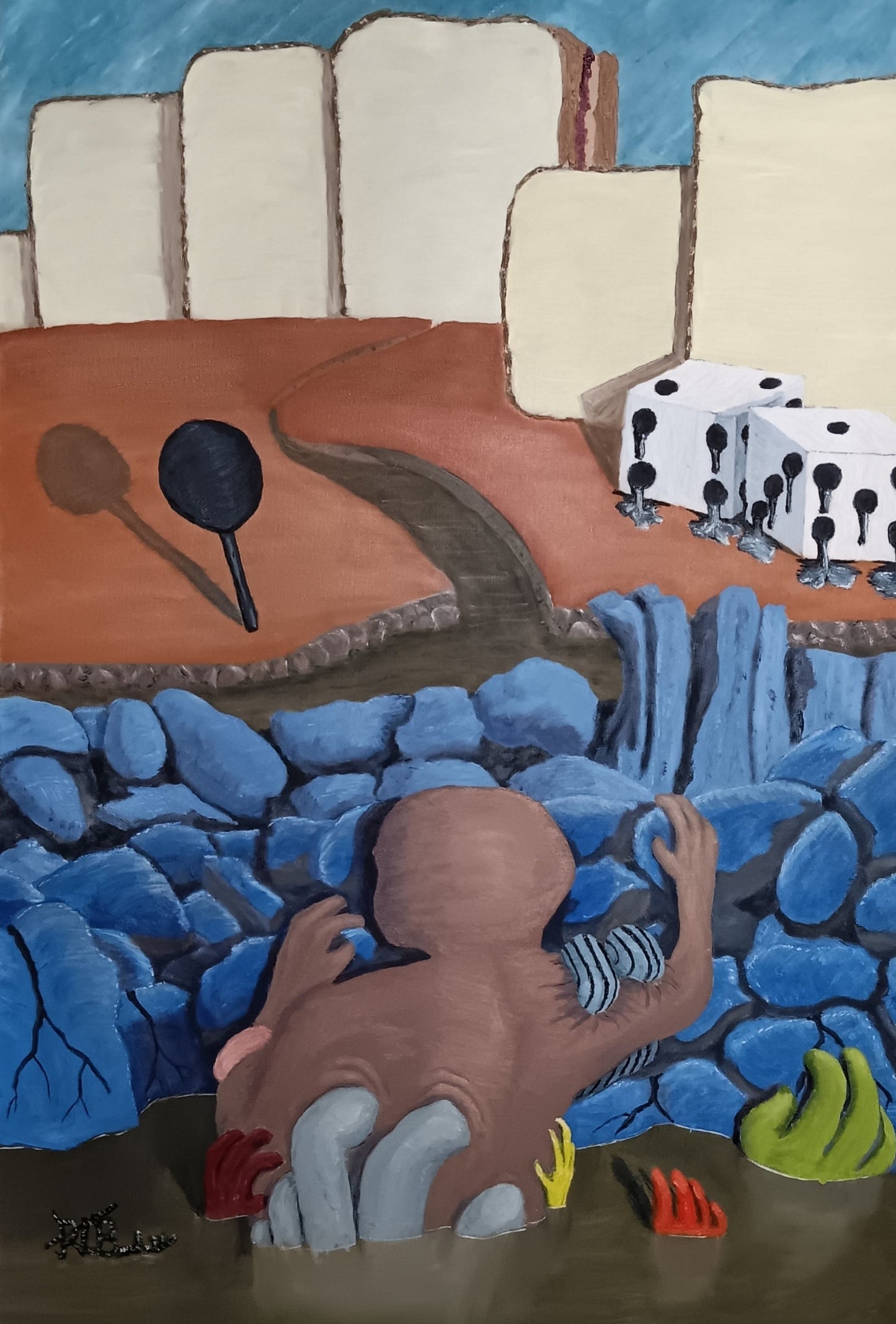 Gratitude, 2025, oil, 24 x 36 in. / 60.96 x 91.44 cm.