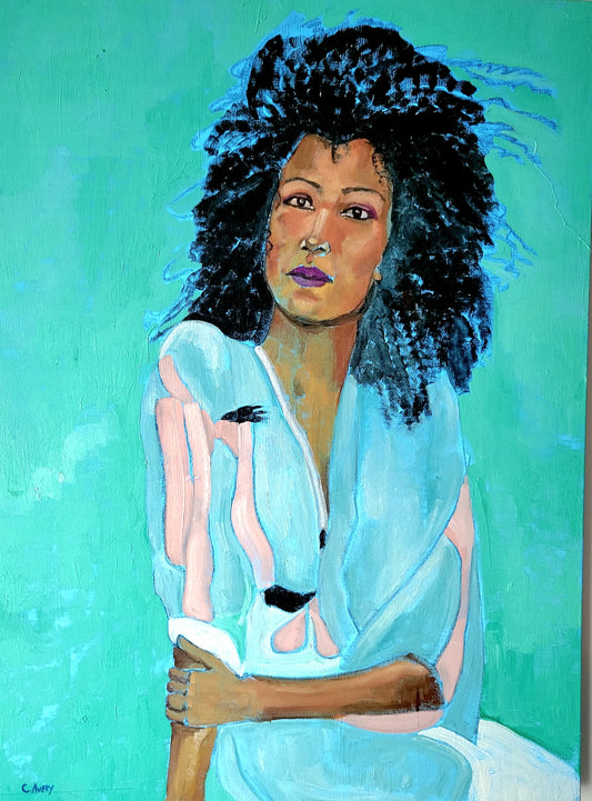 Chantal, 2023, oil on canvas, 36 x 48 in. / 91.44 x 121.92 cm.
