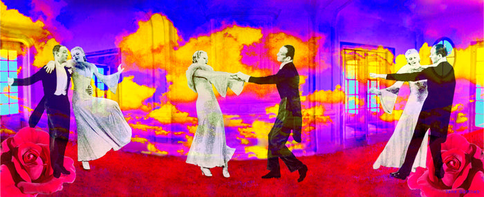 Fred & Ginger, 2013, archival ink print, 17 x 34 in. / 43.18 x 86.36 cm.