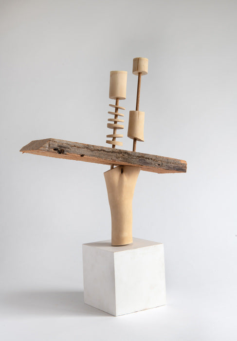 13-22, 2022, sculpture, 61.2 x 4.99 in. / 155.44 x 12.67 cm.