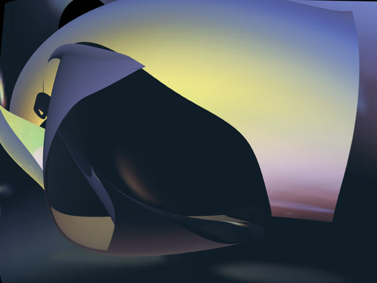 Cosmic Manifestations, 2023, digitally modified original watercolors, 24 x 18 in. / 60.96 x 45.72 cm.