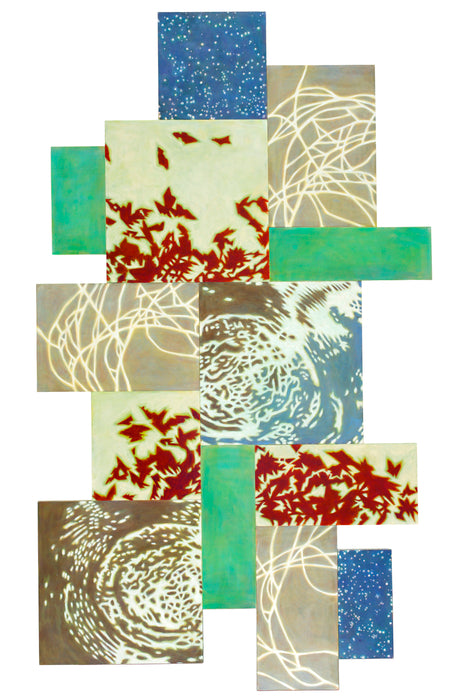 Vox, 2008, oil on canvas, 125 x 72 in. / 317.5 x 182.88 cm.