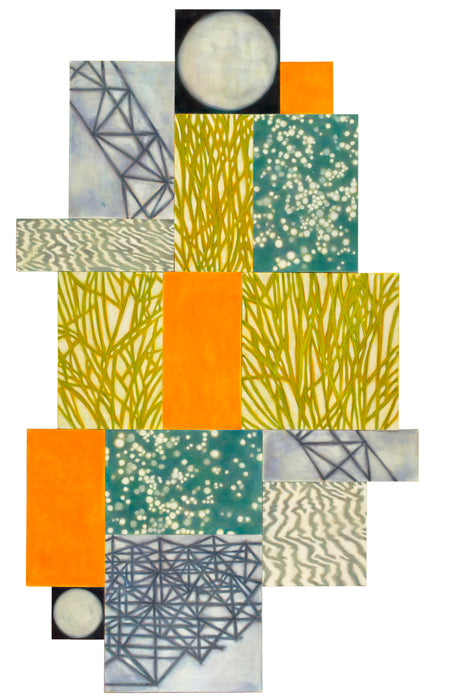 Reed, 2008, oil on canvas, 130 x 78 in. / 330.2 x 198.12 cm.