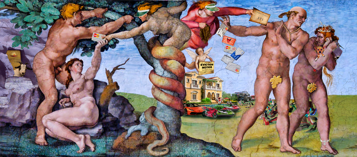 The Fall of Man and the Eviction from the Garden, 2011, pigment print, 17 x 28 in. / 43.18 x 71.12 cm.